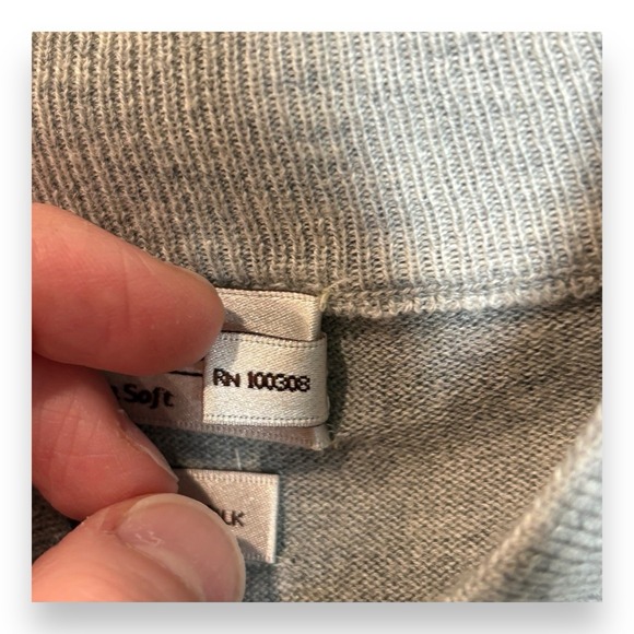 Peter Millar Crown Soft Golf Sweater Vest Men L Cotton/Silk Overbrook CC 1/4 Zip - Picture 7 of 11